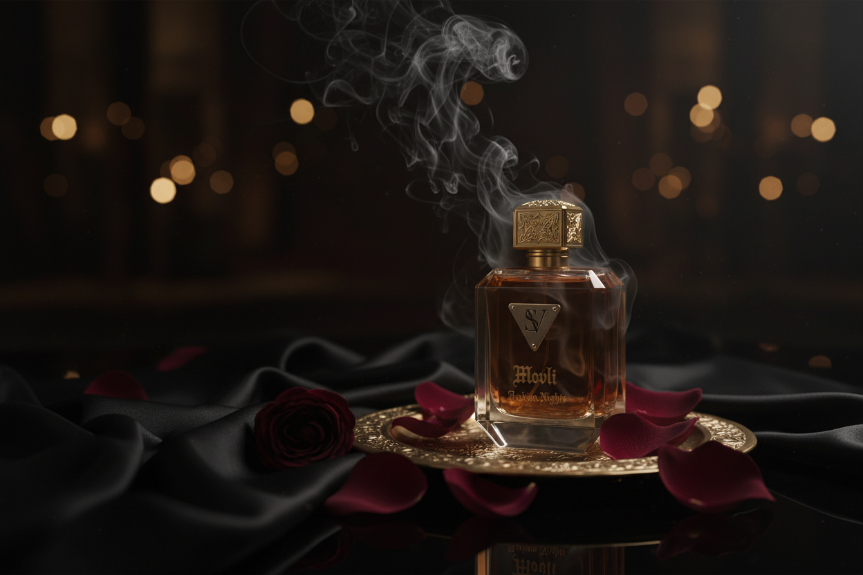 Movli Arabian Nights Brand Story Background